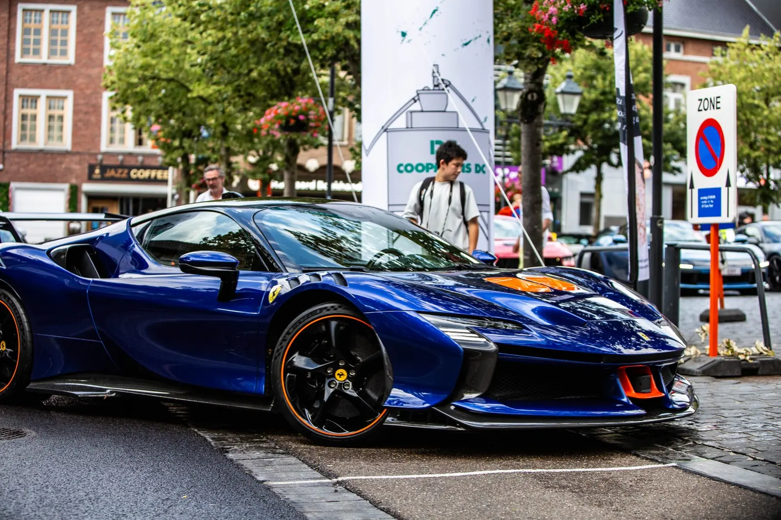 Lamborghini in het centrum